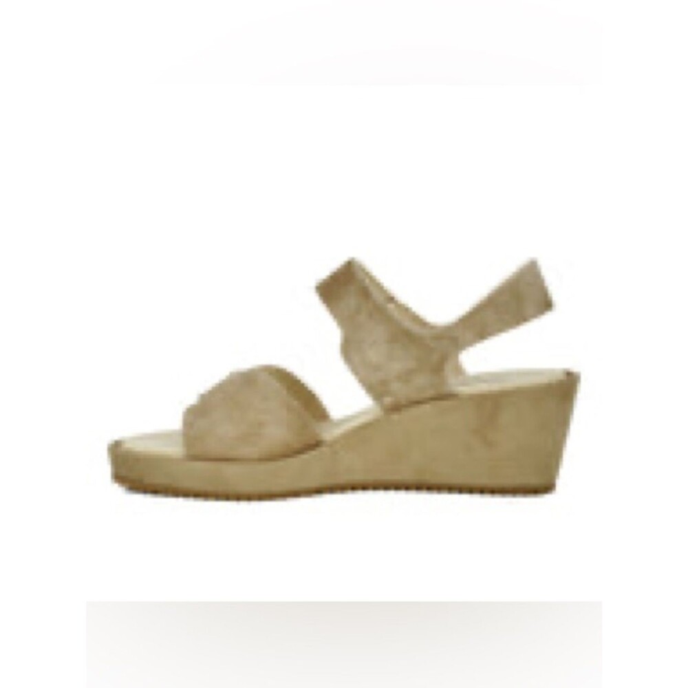 Footnotes Candid Suede Wedge Sandal Size 7 Nwot View 5